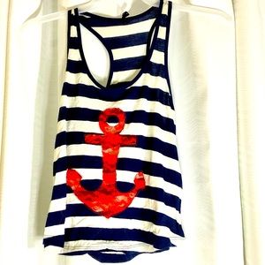 Women’s Nautical Tank Top